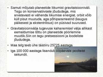 -Kepleri seadused ja taevamehaanika-Kosmiline kiirus-Päikesesüsteemi stabiilsus #6