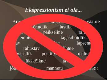Muusika ettekanne-ekspressionism #5