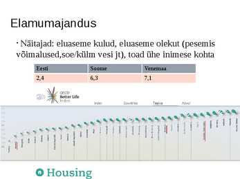 Heaolumajandus mõõtmise ja hindamise rahvusvahelised süsteemid #13