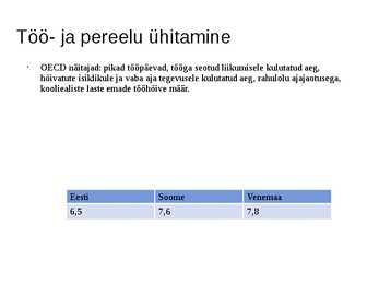 Heaolumajandus mõõtmise ja hindamise rahvusvahelised süsteemid #5