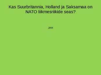 Nato mäng #14