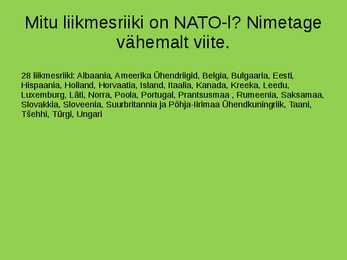 Nato mäng #16