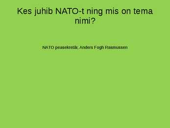 Nato mäng #18