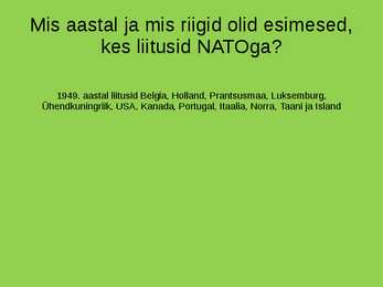 Nato mäng #20