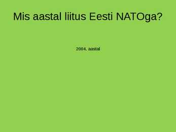 Nato mäng #24