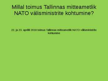 Nato mäng #28