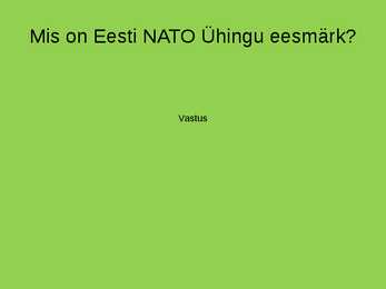 Nato mäng #31