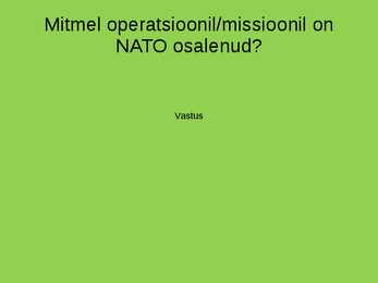 Nato mäng #33