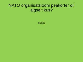 Nato mäng #38