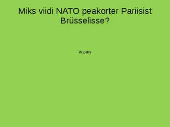 Nato mäng #39