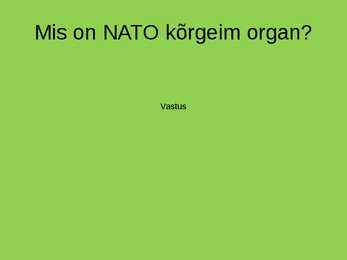Nato mäng #41