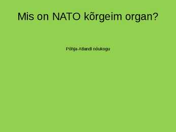 Nato mäng #42