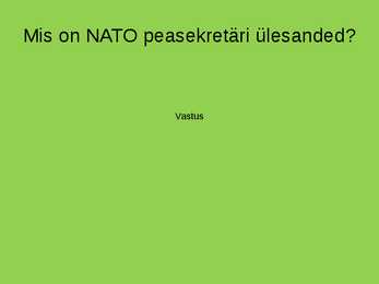 Nato mäng #45