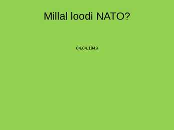 Nato mäng #8