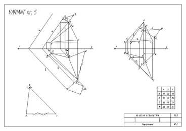 Kujutav Geomeetria - Kodune töö 2 Variant 5