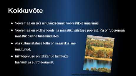 Vooremaa maastikurajoon #13