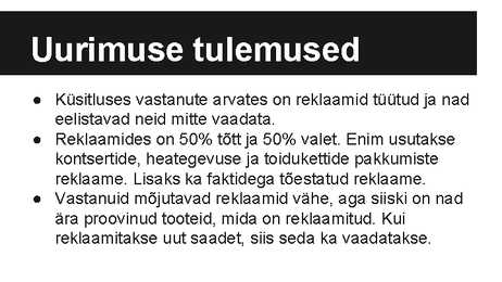 Reklaamide mõju inimestele #7