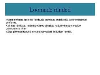 Kõigusoojasus ja püsisoojasus-raskete aegade üleelamine #21
