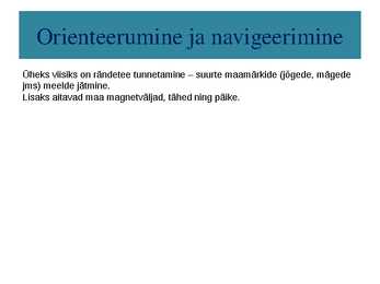 Kõigusoojasus ja püsisoojasus-raskete aegade üleelamine #24