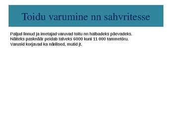 Kõigusoojasus ja püsisoojasus-raskete aegade üleelamine #25