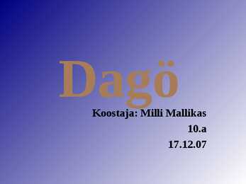 Dagö