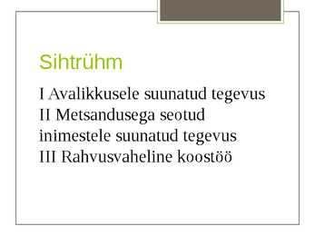 Eesti Metsaselts #3