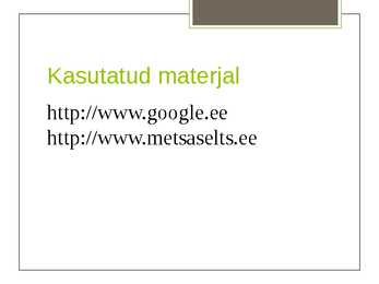 Eesti Metsaselts #7