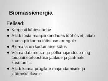 Taastuvenergia roll energiamajanduses #15