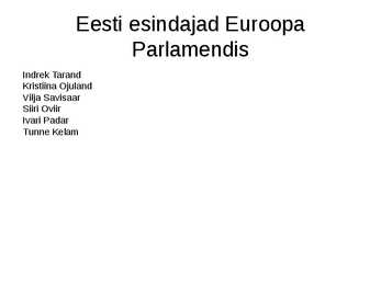 Euroopa Liit #8