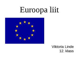Euroopa Liit