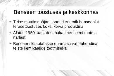 Areenid-fenoolid tööstuses ja keskkonnas #2