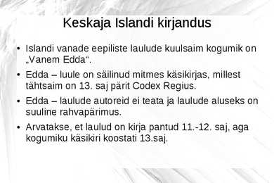 Vanem Edda #2