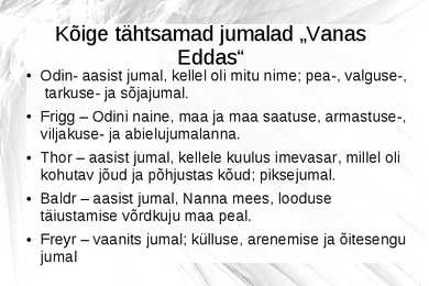 Vanem Edda #6