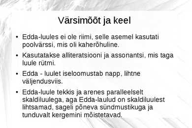 Vanem Edda #8