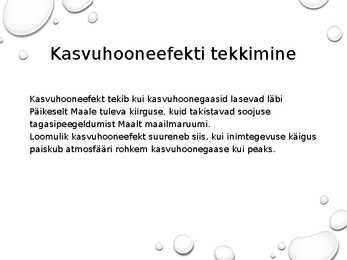 KASVUHOONEEFEKT #3