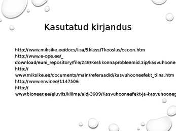 KASVUHOONEEFEKT #8