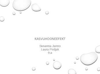 KASVUHOONEEFEKT