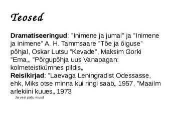 Voldemar Panso #4