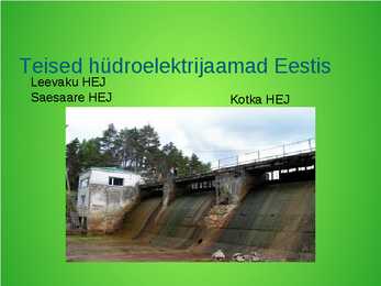 Hüdroenergia #11