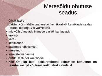 Meretransport #7