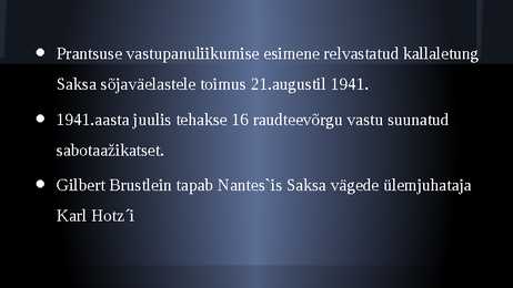 Prantsuse vastupanuliikumine #3