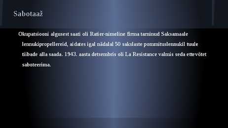 Prantsuse vastupanuliikumine #5