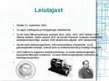 Moritz Hermann Jacobi elektrimootor #2