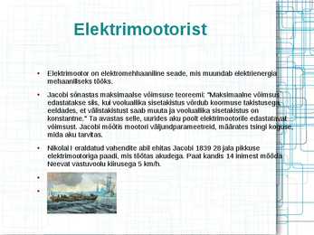 Moritz Hermann Jacobi elektrimootor #3
