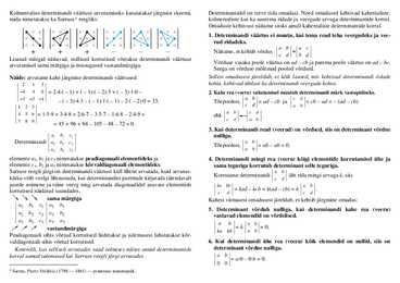 Determinandid gümnaasiumiõpikus #4