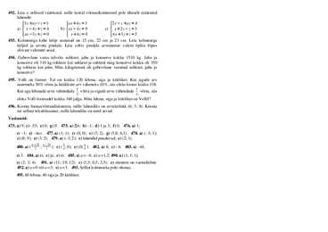 Determinandid gümnaasiumiõpikus #8