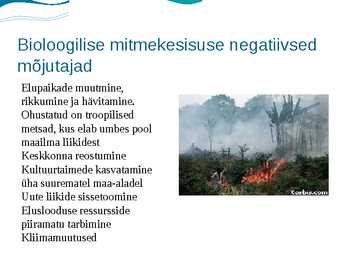 Keskkonnakaitse ja looduskaitse #8
