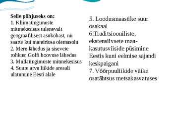 Keskkonnakaitse ja looduskaitse #10