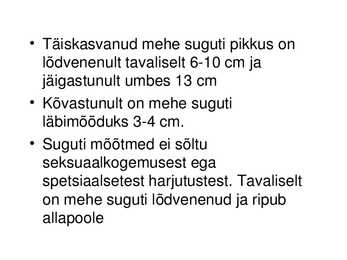 MEHE SUGUELUNDITE EHITUS JA TALITLUS #12