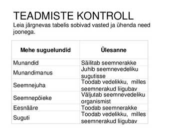 MEHE SUGUELUNDITE EHITUS JA TALITLUS #40